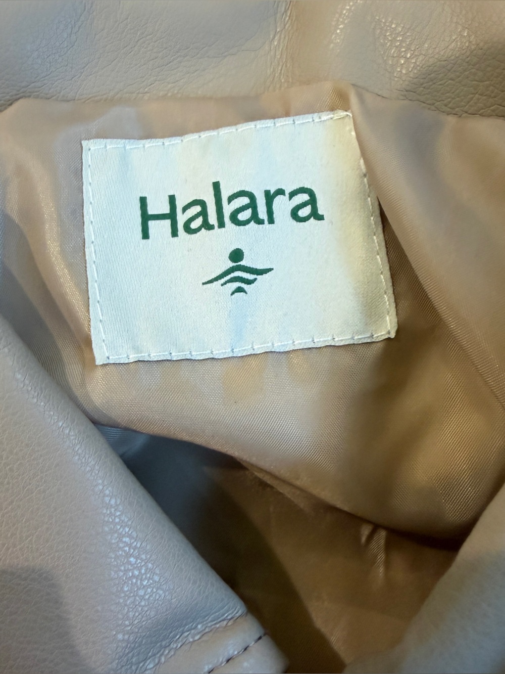 Halara Relaxed Casual Faux Leather Jacket - Picture 6 of 8